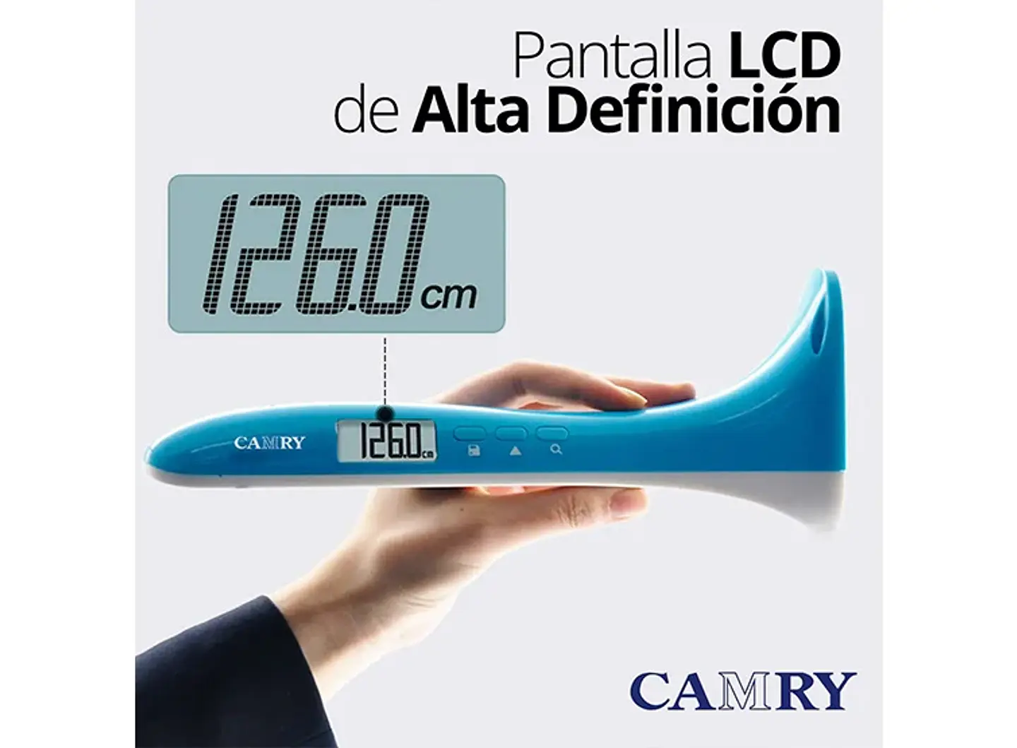 TALLÍMETRO DIGITAL TOPMEDIC PORTÁTIL CAMRY BALANZA INTELIGENTE 5