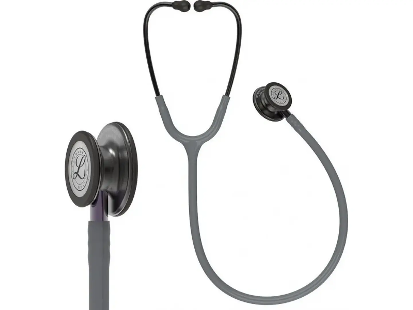 FONENDOSCOPIO-ESTETOSCOPIO 3M LITTMANN CLASSIC III GRIS SMOKE 5873 + ESTUCHE NEGRO 1