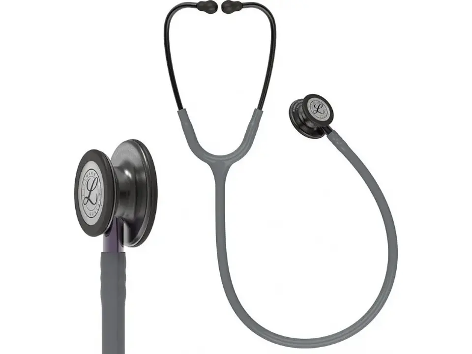 FONENDOSCOPIO-ESTETOSCOPIO 3M LITTMANN CLASSIC III GRIS SMOKE 5873 + ESTUCHE NEGRO 1