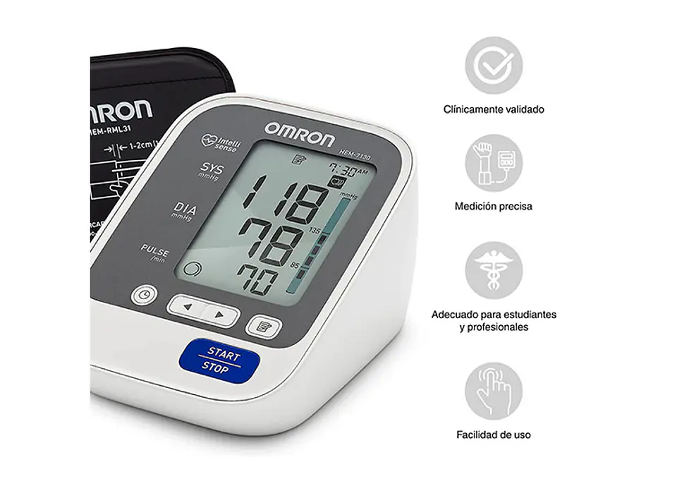 TOMA PRESIÓN TENSIÓMETRO OMRON 7130 + CONECTOR ELÉCTRICO 5