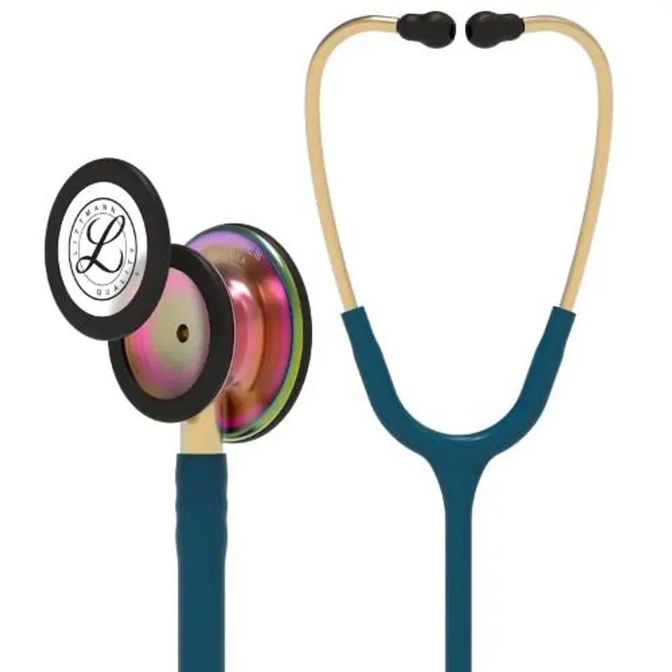 FONENDOSCOPIO LITTMANN 3M CLASSIC III AZUL CARIBE ARCOIRIS 5807 1