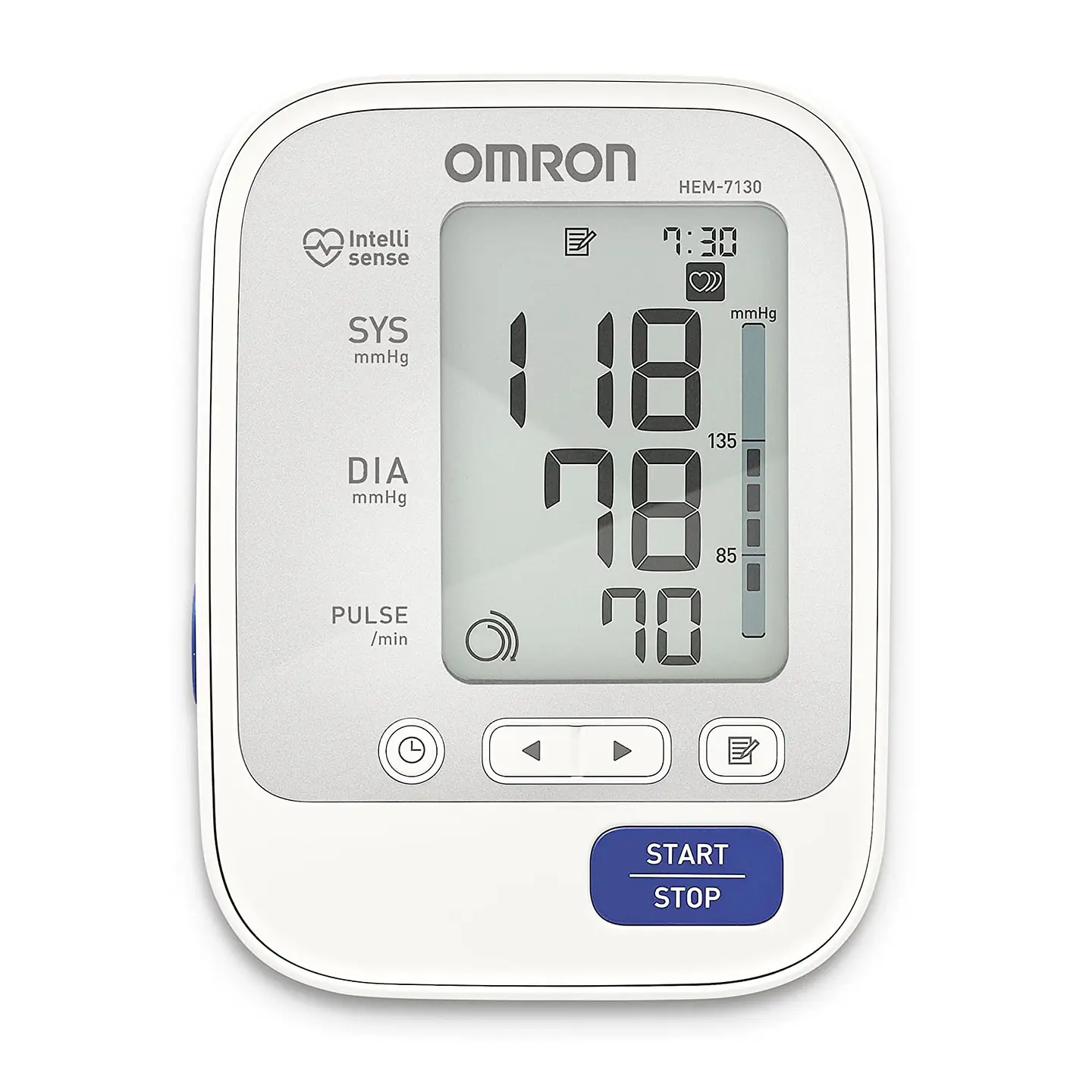 TOMA PRESIÓN TENSIÓMETRO DIGITAL BRAZO 60 MEMORIAS OMRON 7130 3