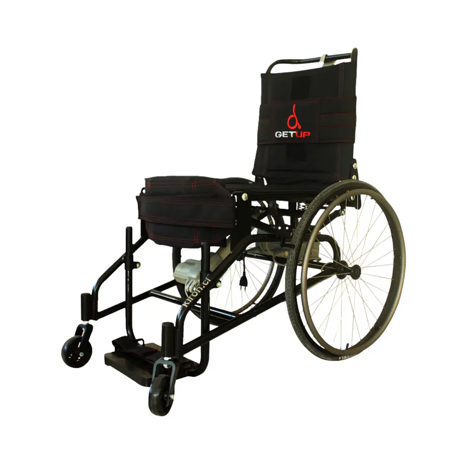 SILLA DE RUEDAS BIPEDESTADORA GET UP CON RESPALDO BAJO 1