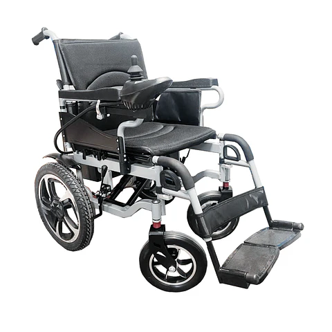 SILLA DE RUEDA ELE CTRICA MODELO BASICO DE RUEDA DE HIERRO