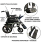 SILLA DE RUEDA ELE CTRICA MODELO BASICO DE RUEDA DE HIERRO - Miniatura 5