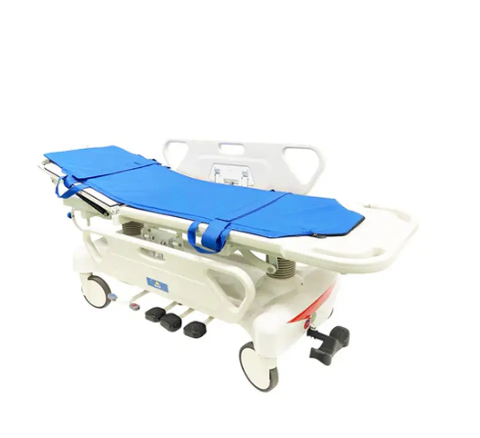 CAMILLA DE TRASLADO HIDRAULICA PARA TRANSPORTE DE PACIENTES - EXHIBICION 1