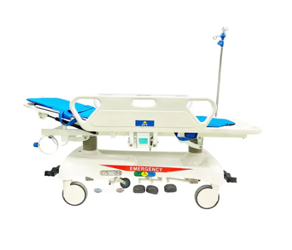 CAMILLA DE TRASLADO HIDRAULICA PARA TRANSPORTE DE PACIENTES - EXHIBICION 3