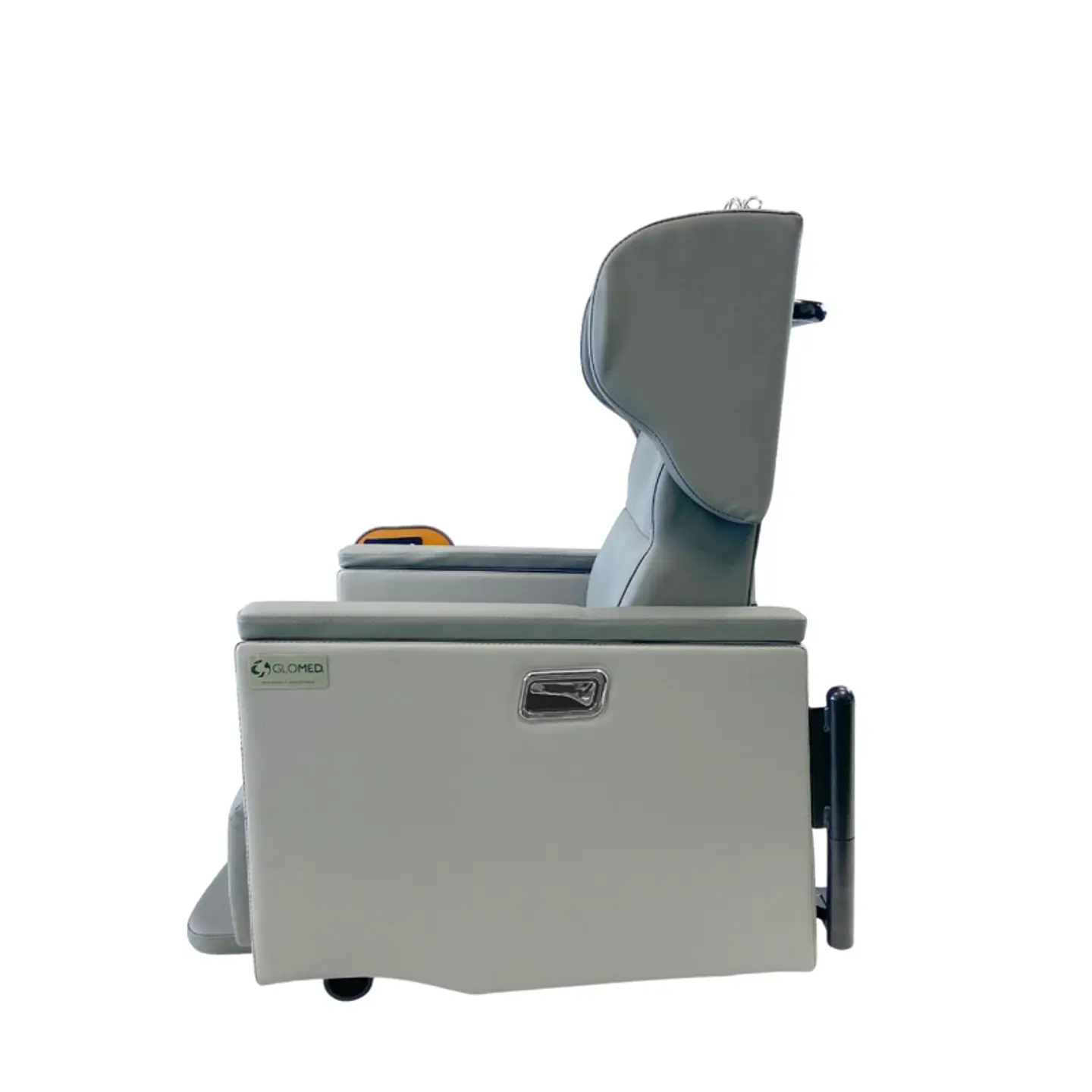 BUTACA CLINICA RECLINABLE SOPORTE CABEZA PORTASUERO Y MESA 2