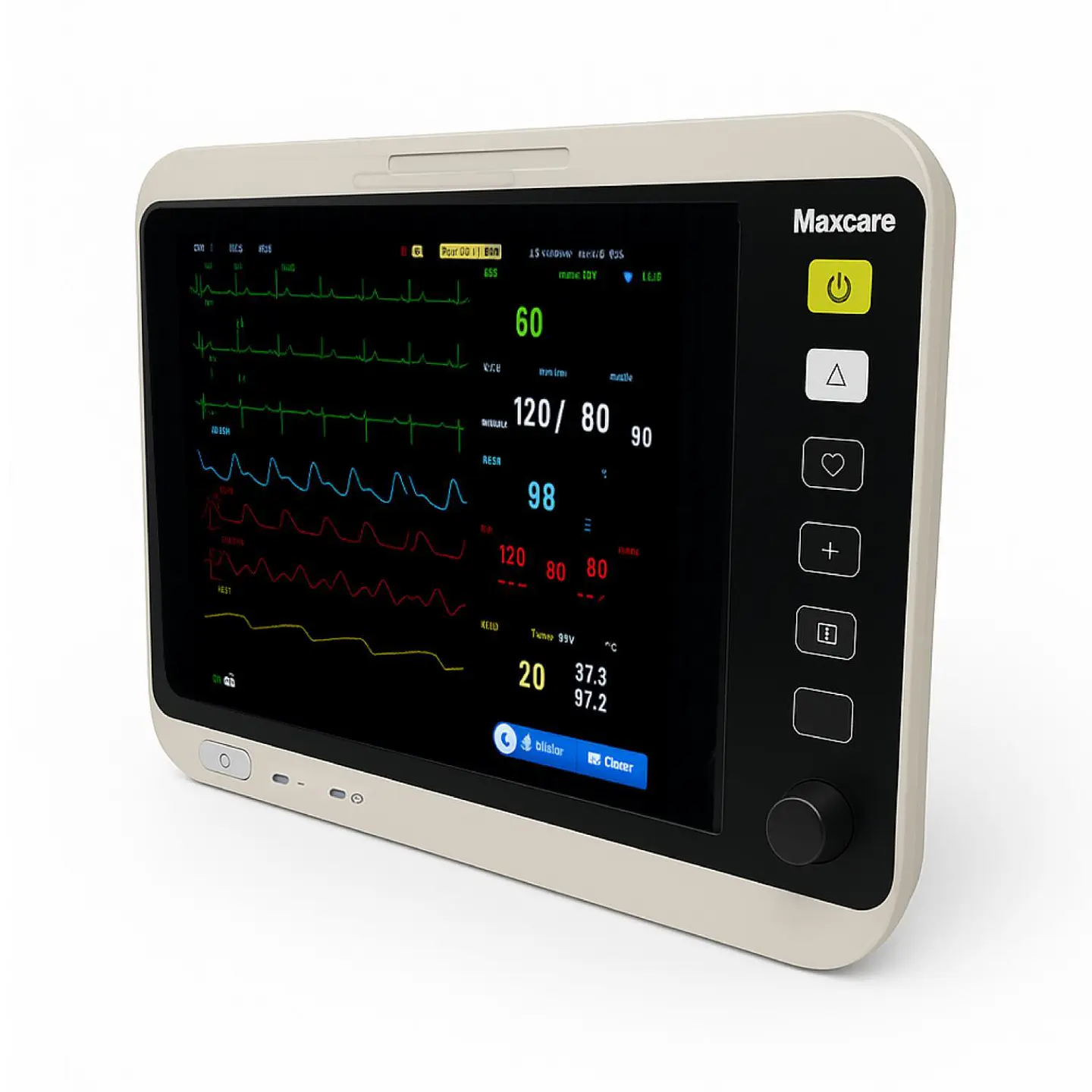 MONITOR DE SIGNOS VITALES IMPRESORA, CAPNOGRAFIA E IBP M9 3