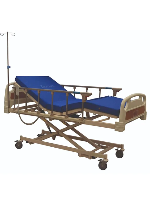 CAMA CLINICA ELE CTRICO 4 POSICIONES PREM + COLCHON PVC 10CM