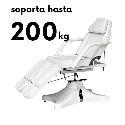SILLON HIDRAULICO BLANCO PODOLOGIA PIES