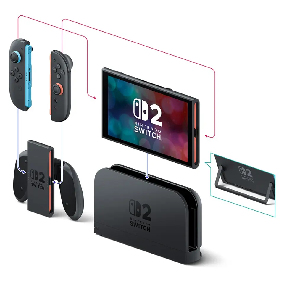 CONSOLA NINTENDO SWITCH 2 + JUEGO MARIO KART WORLD 6