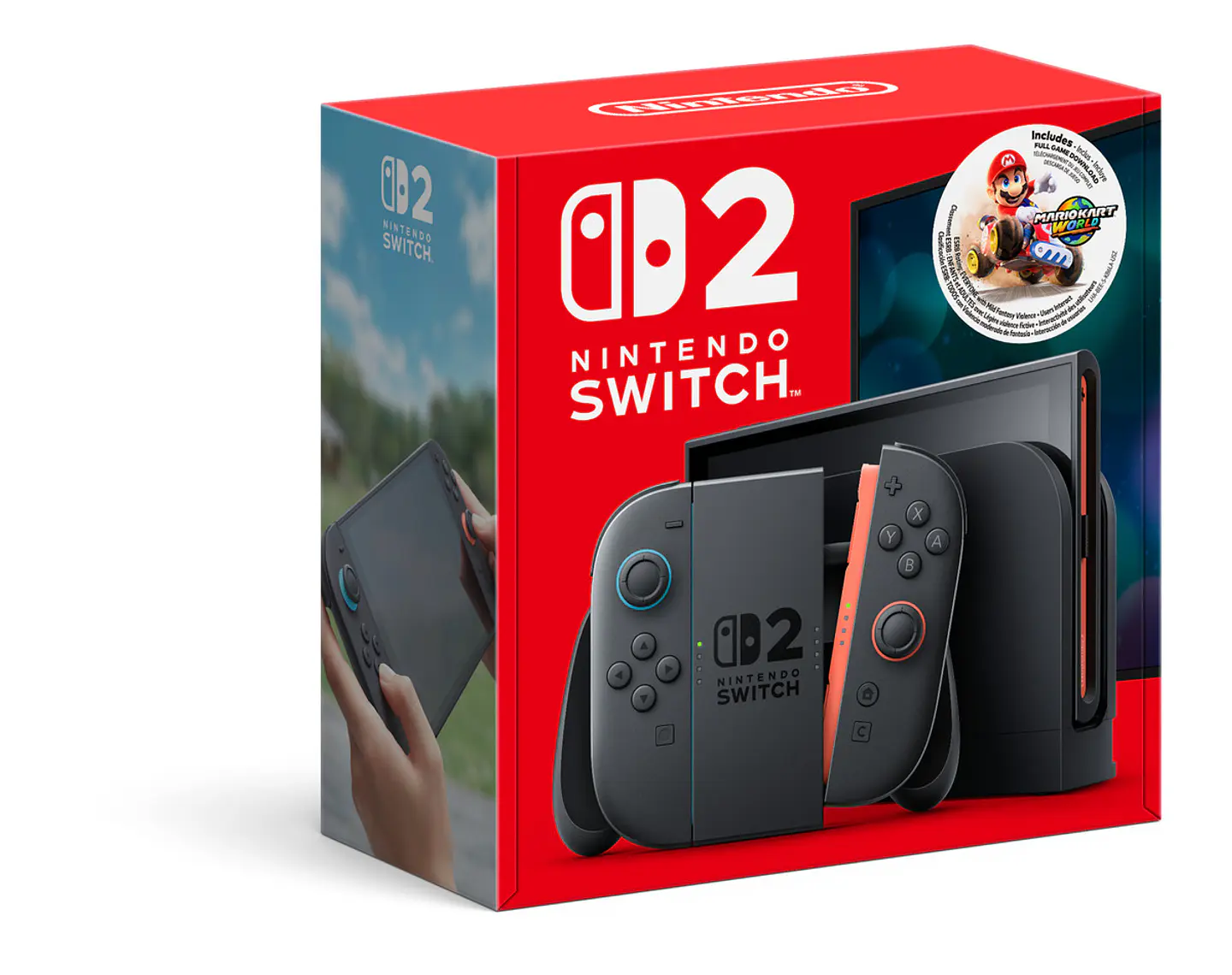 NINTENDO SWITCH 2 + MARIO KART WORLD BUNDLE HK 6