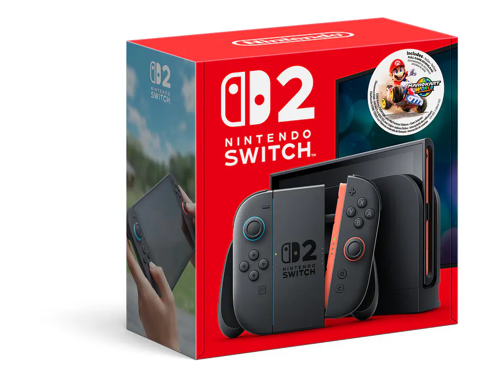 NINTENDO SWITCH 2 + MARIO KART WORLD BUNDLE HK 6