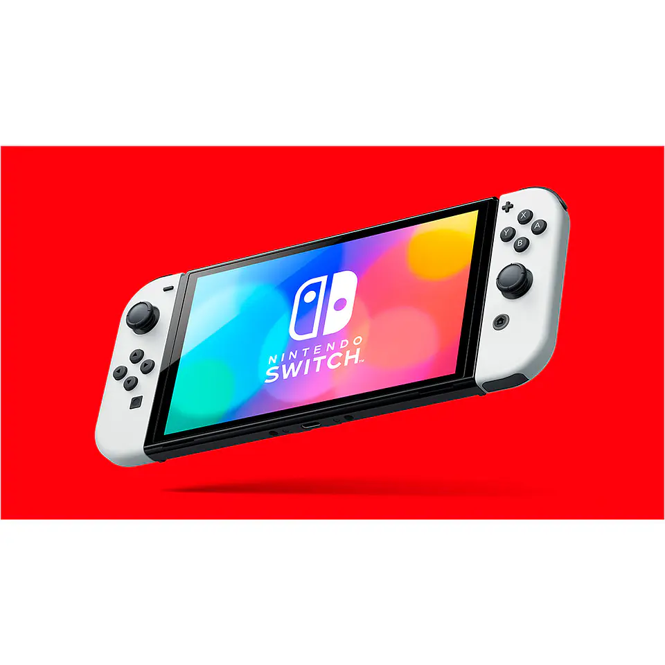 NINTENDO SWITCH OLED WHITE + SUPER MARIO WONDER 2