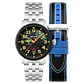 RELOJ DE PULSERA CAPCOM PILOTO AVI-8 X 1942 LIMITED EDITION AV-4121 - Miniatura 1