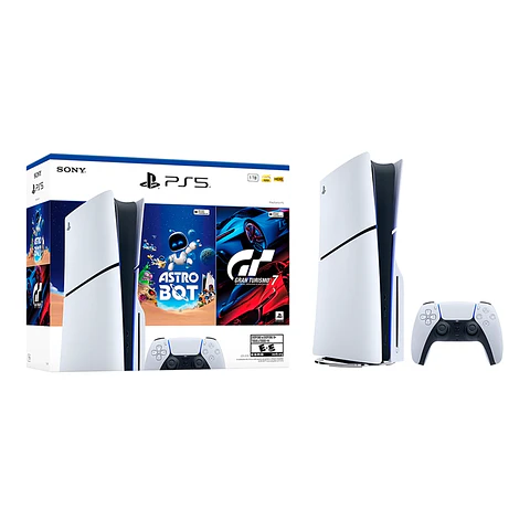 CONSOLA PLAYSTATION 5 1TB + ASTRO BOT + GRAN TURISMO 7