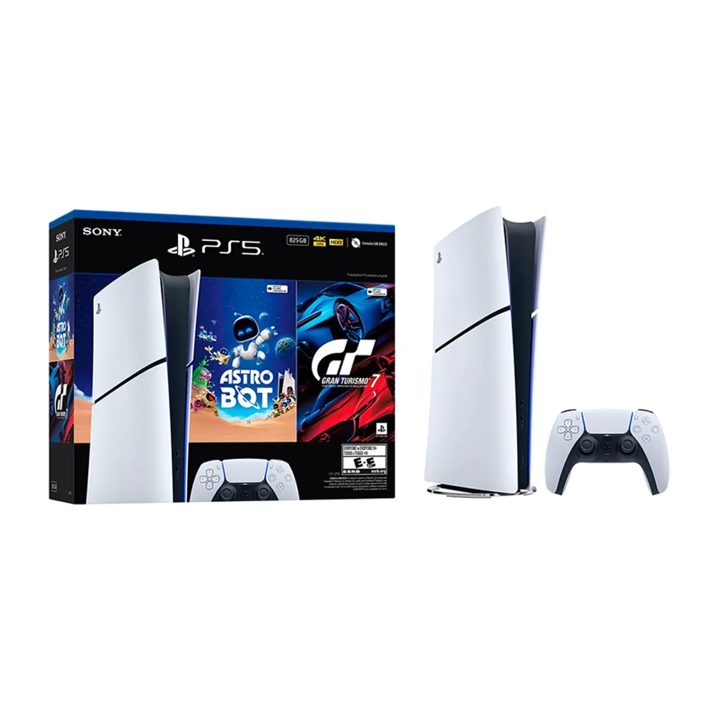 CONSOLA PLAYSTATION 5 EDICIÓN DIGITAL 825GB + ASTRO BOT + GRAN TURISMO 7 1