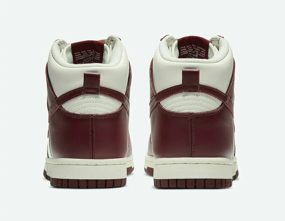 ZAPATILLAS NIKE DUNK HIGH MUJER TEAM RED 5