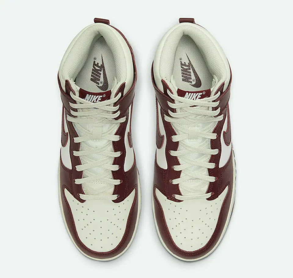 ZAPATILLAS NIKE DUNK HIGH MUJER TEAM RED 6