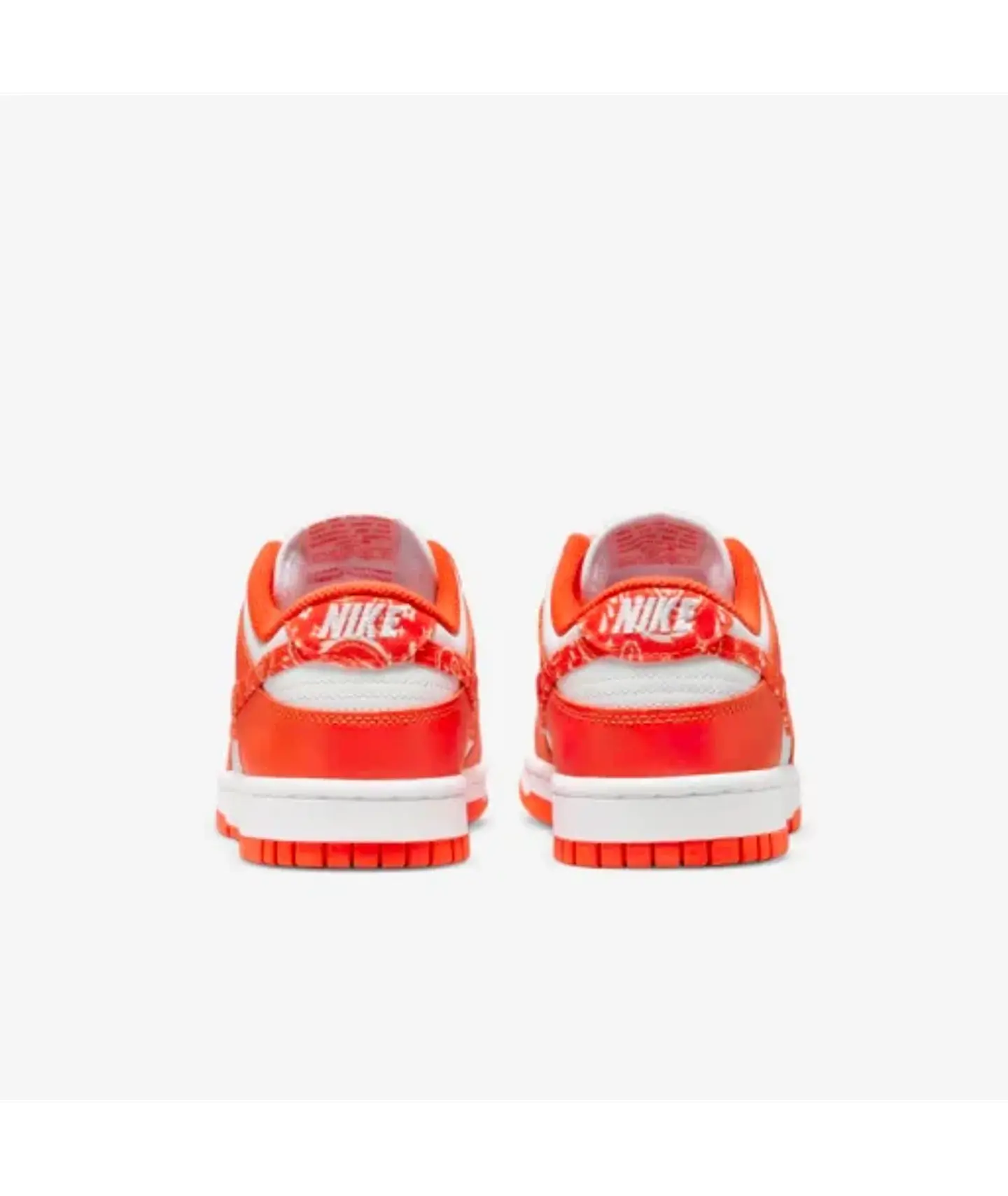 ZAPATILLAS NIKE DUNK LOW MUJER PAISLEY NARANJA 3