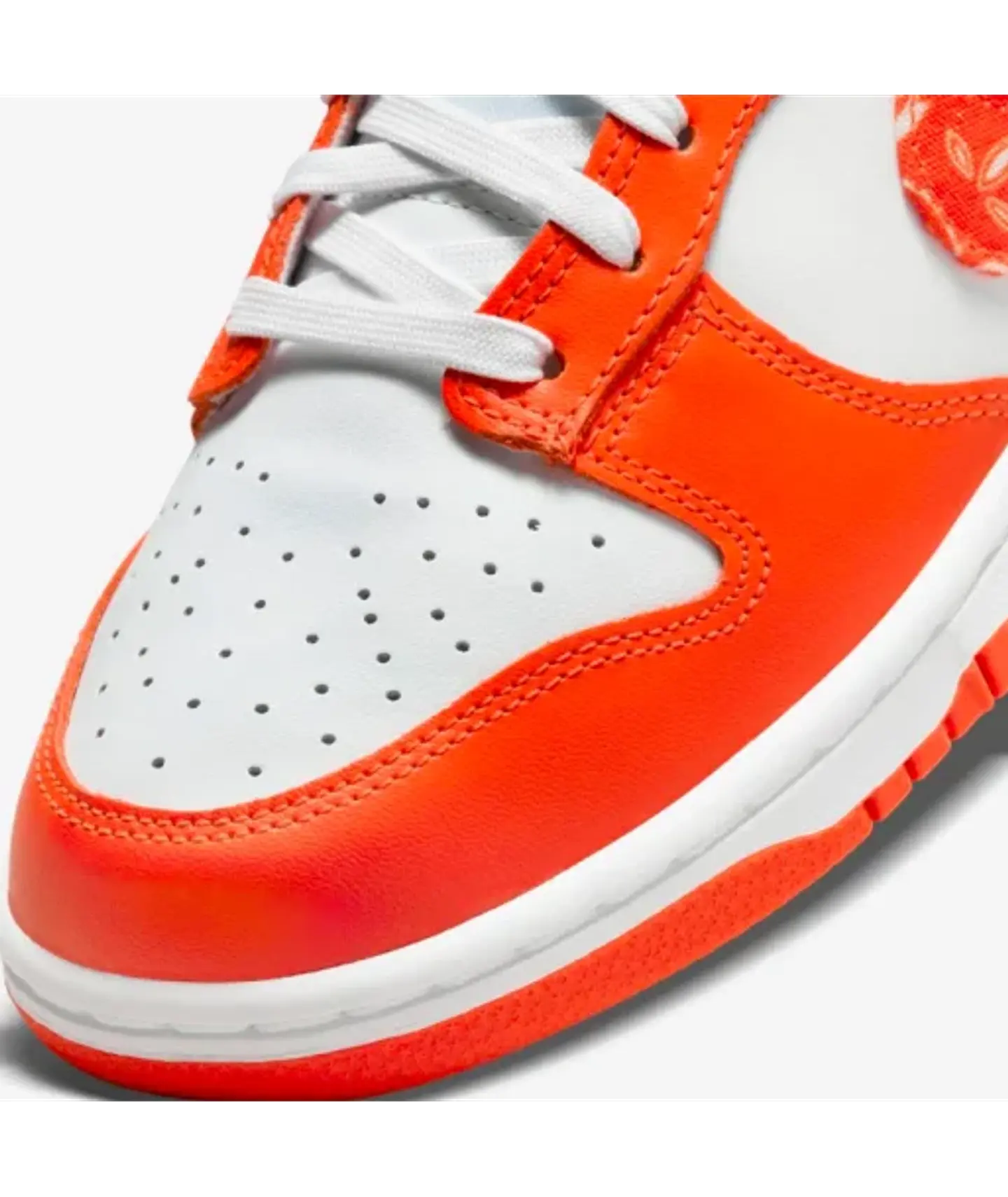 ZAPATILLAS NIKE DUNK LOW MUJER PAISLEY NARANJA 4