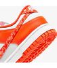ZAPATILLAS NIKE DUNK LOW MUJER PAISLEY NARANJA - Miniatura 6