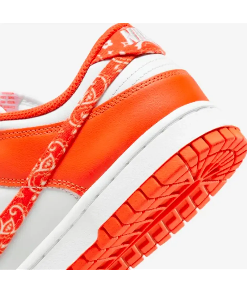 ZAPATILLAS NIKE DUNK LOW MUJER PAISLEY NARANJA 6
