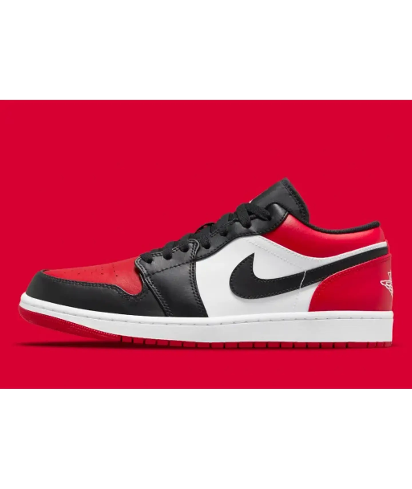 ZAPATILLA JORDAN 1 LOW BRED TOE 3