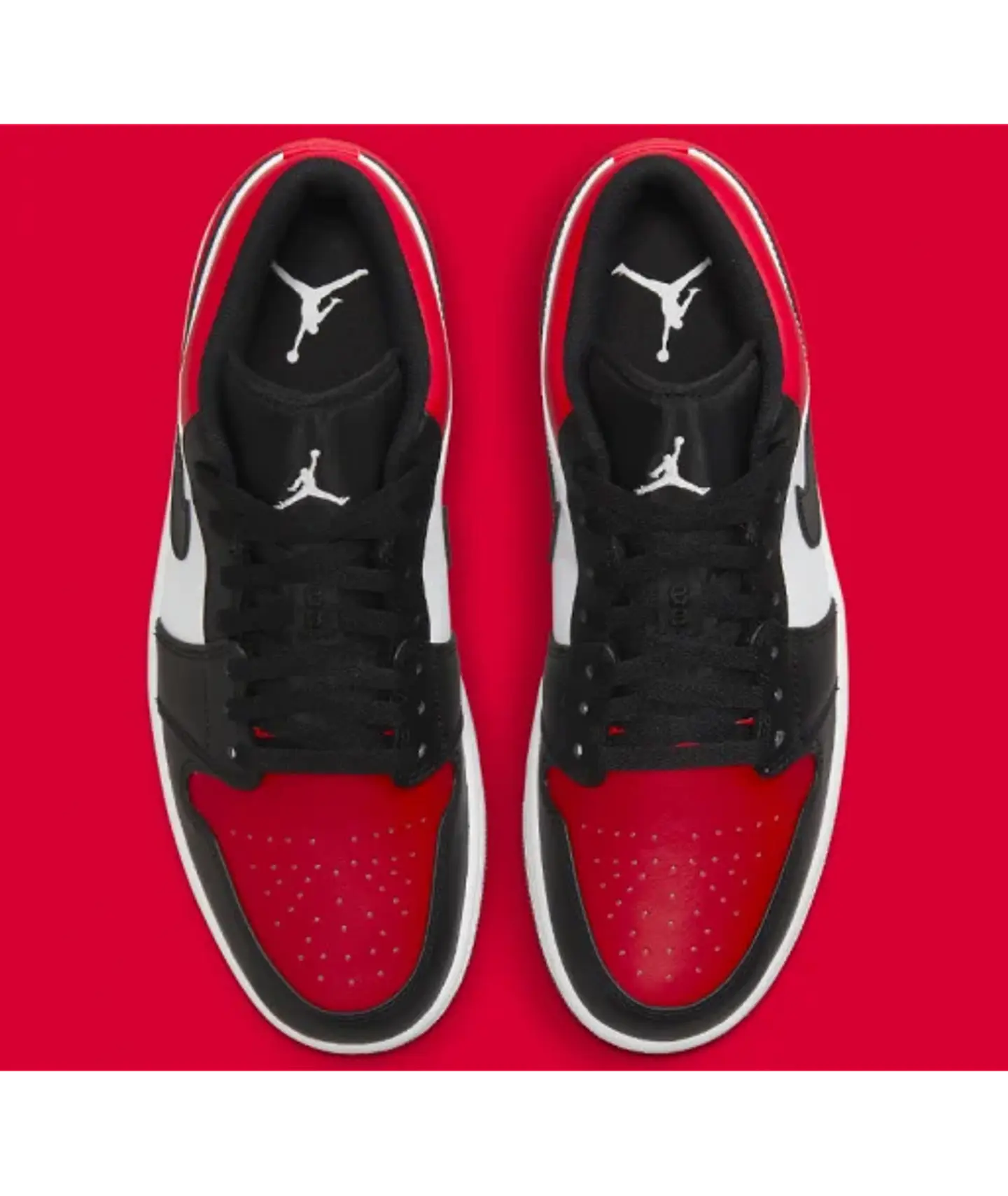 ZAPATILLA JORDAN 1 LOW BRED TOE 4