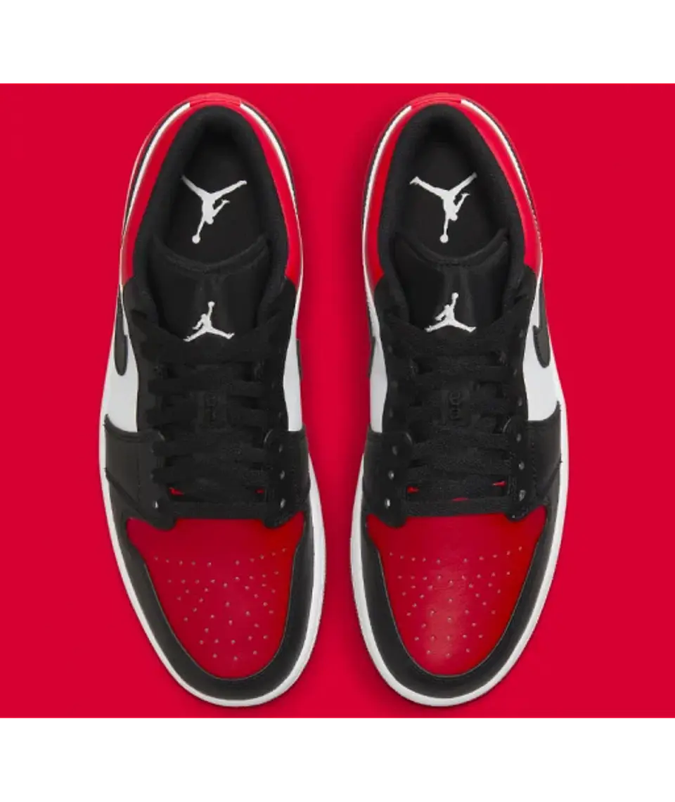 ZAPATILLA JORDAN 1 LOW BRED TOE 4