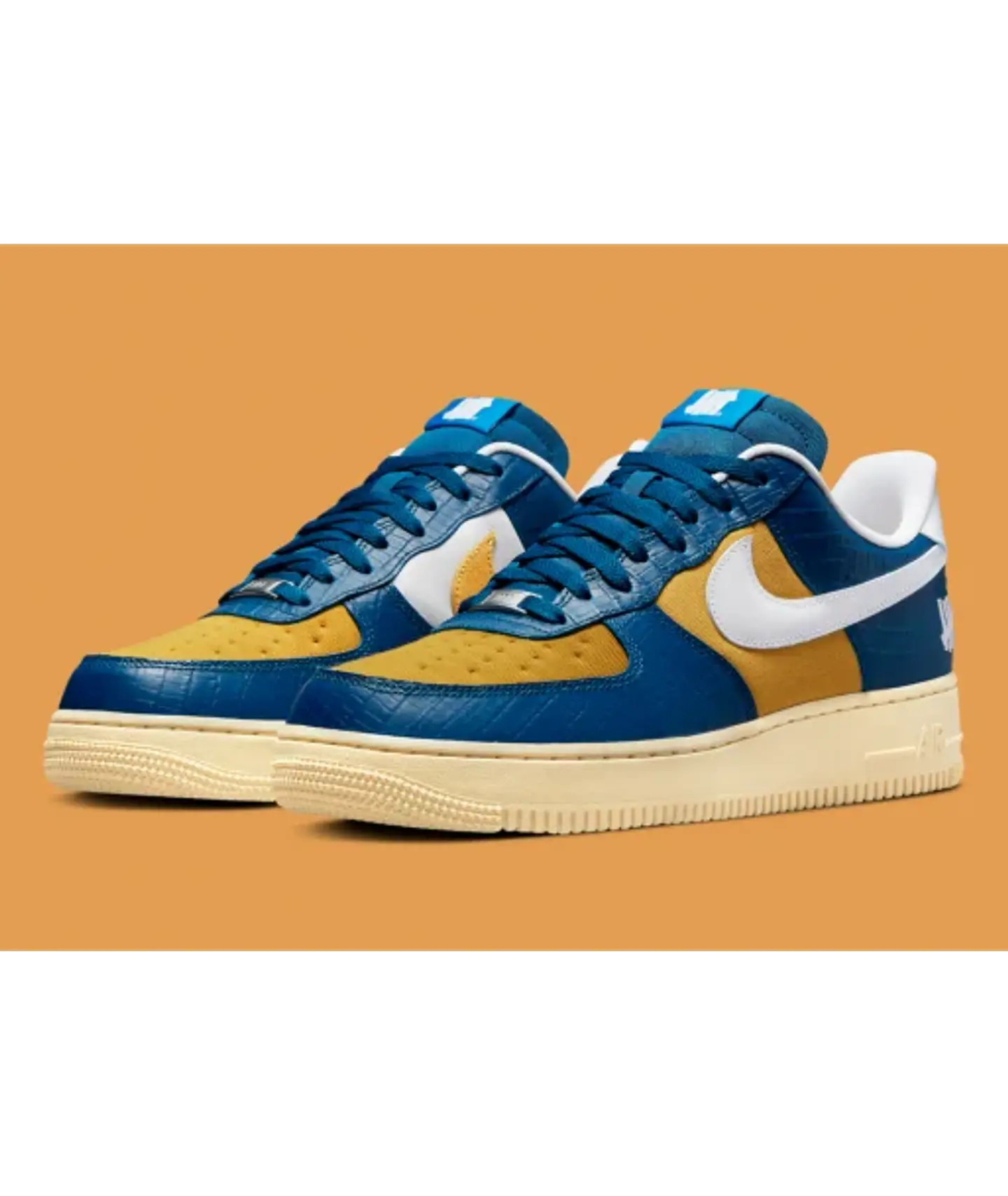 ZAPATILLAS NIKE AIR FORCE 1 X UNDEFEATED AZUL 1