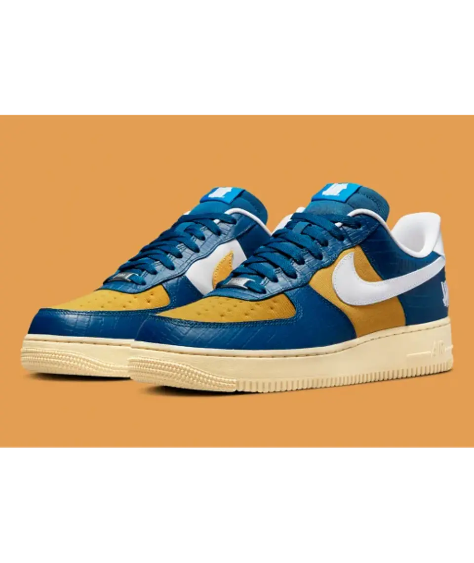 ZAPATILLAS NIKE AIR FORCE 1 X UNDEFEATED AZUL 1
