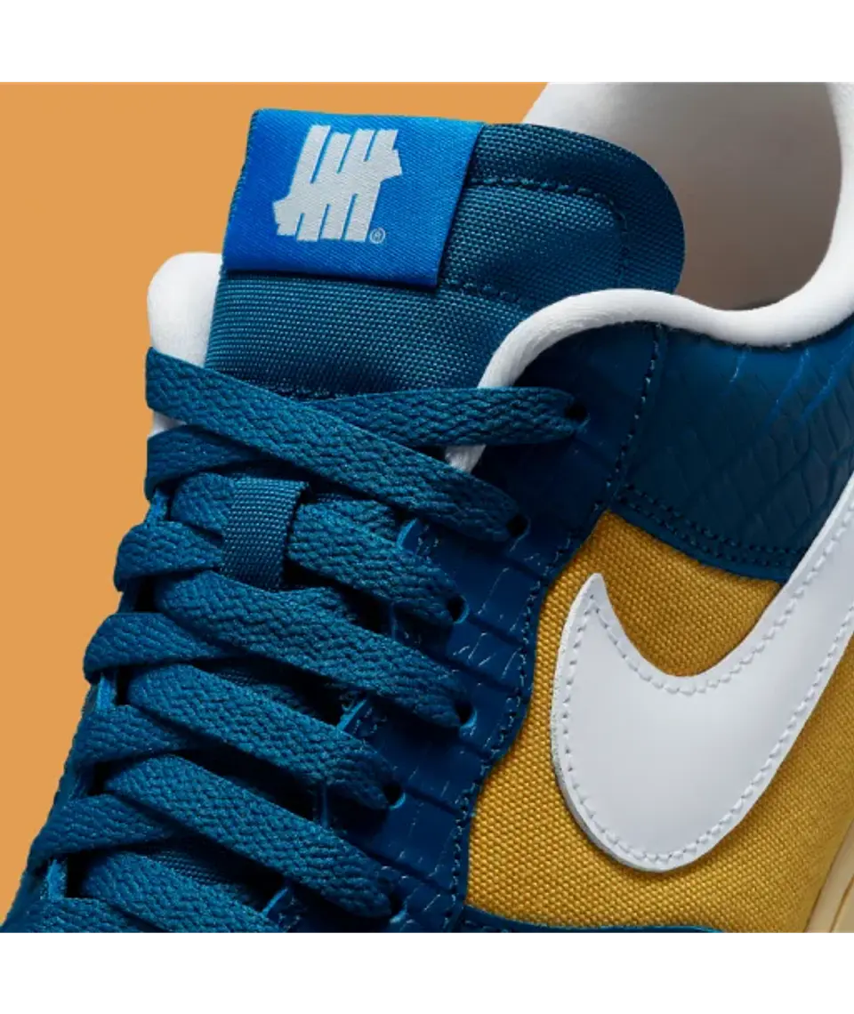 ZAPATILLAS NIKE AIR FORCE 1 X UNDEFEATED AZUL 6