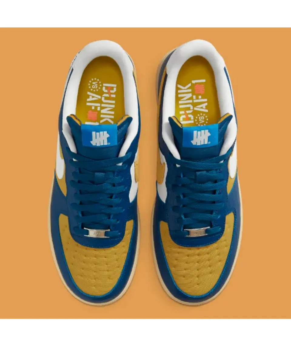 ZAPATILLAS NIKE AIR FORCE 1 X UNDEFEATED AZUL 7