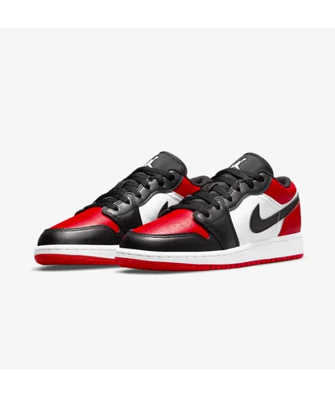 ZAPATILLA JORDAN 1 LOW BRED TOE JUVENIL