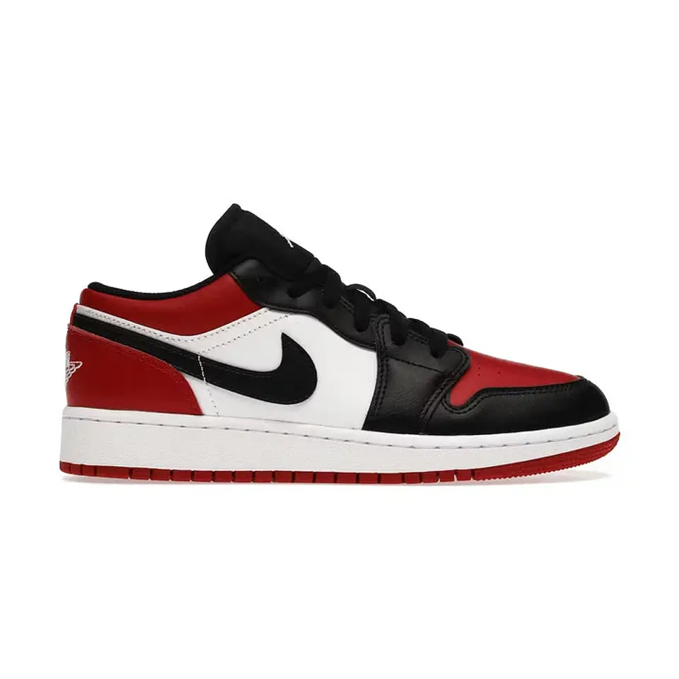 ZAPATILLA JORDAN 1 LOW BRED TOE JUVENIL 4