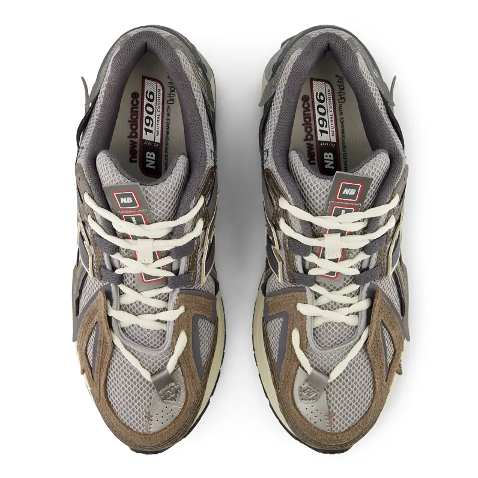 ZAPATILLAS URBANAS UNISEX NEW BALANCE 1906 W CAFE /VERDE 5