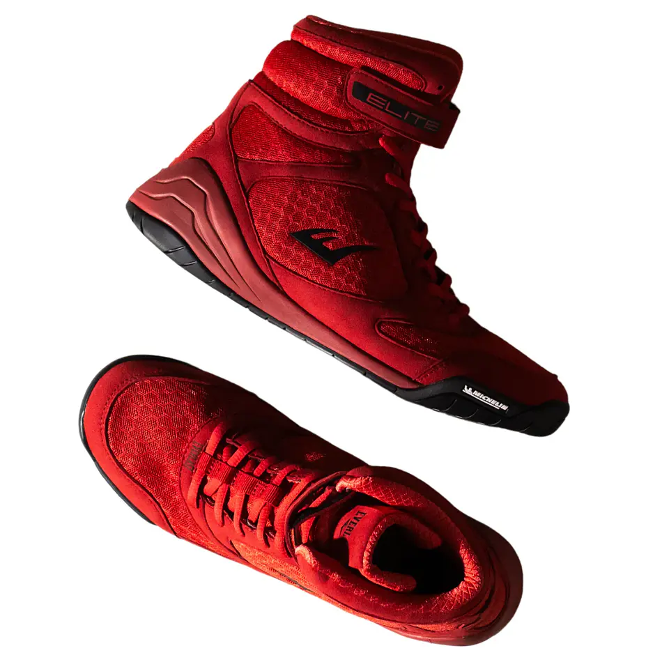 ZAPATILLAS DE BOXEO EVERLAST ELITE PRO 2 ROJO 6