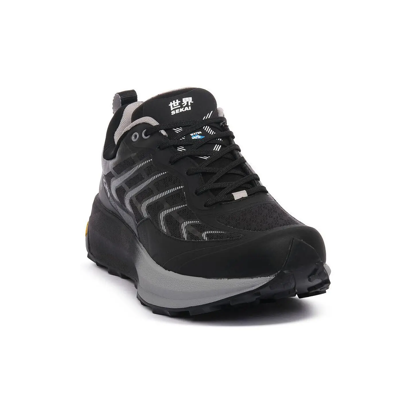 ZAPATILLA IMPERMEABLE HOMBRE SEKAI NEGRO GRIS - 44 3