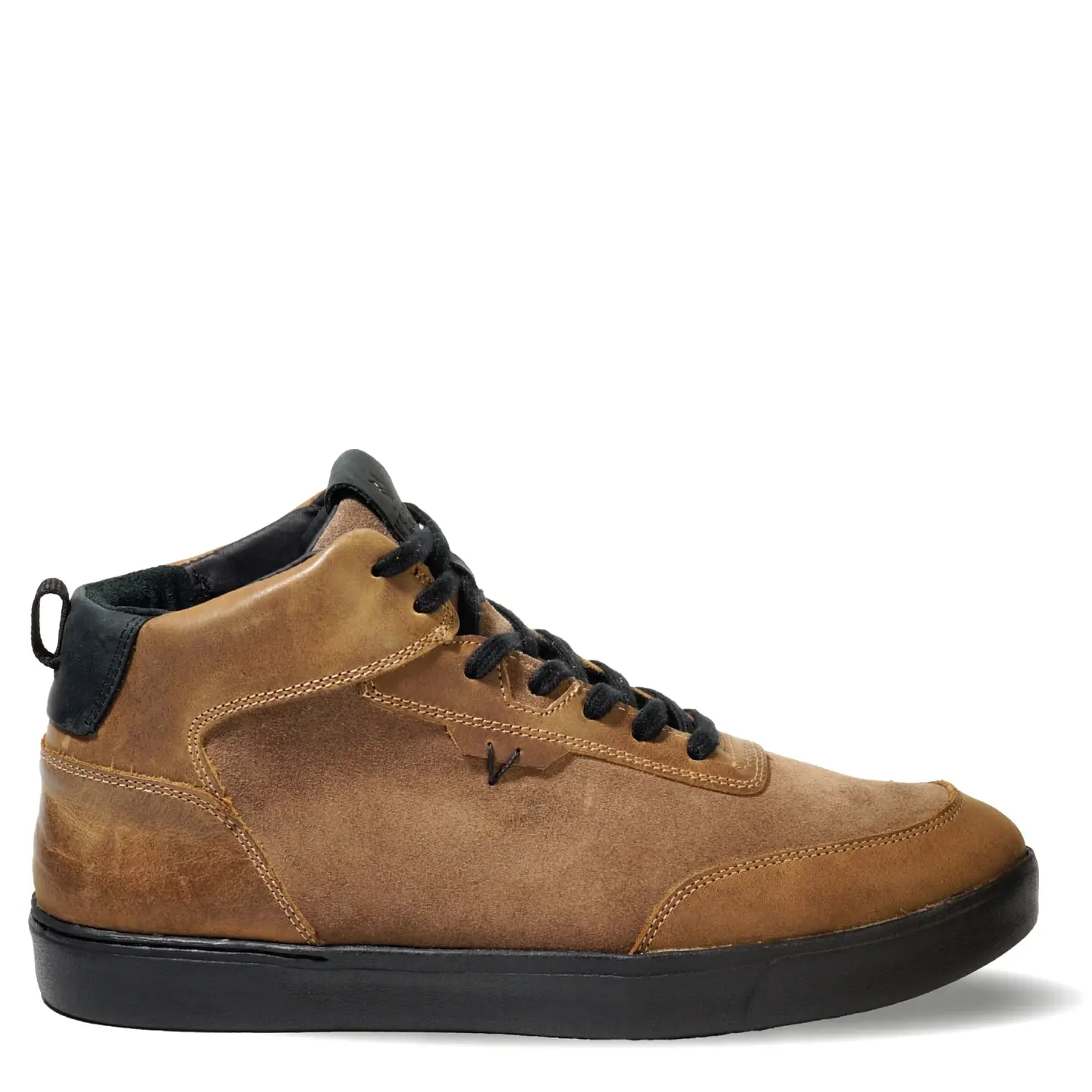 ZAPATILLA HOMBRE DE CUERO TREND MID LIGHT EN COLOR CAFE VÉROZ 1