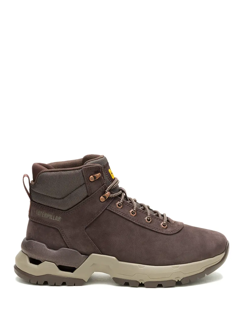 ZAPATILLA C/CAÑA CUERO HOMBRE SURGE HIKER CAFE CAT 7
