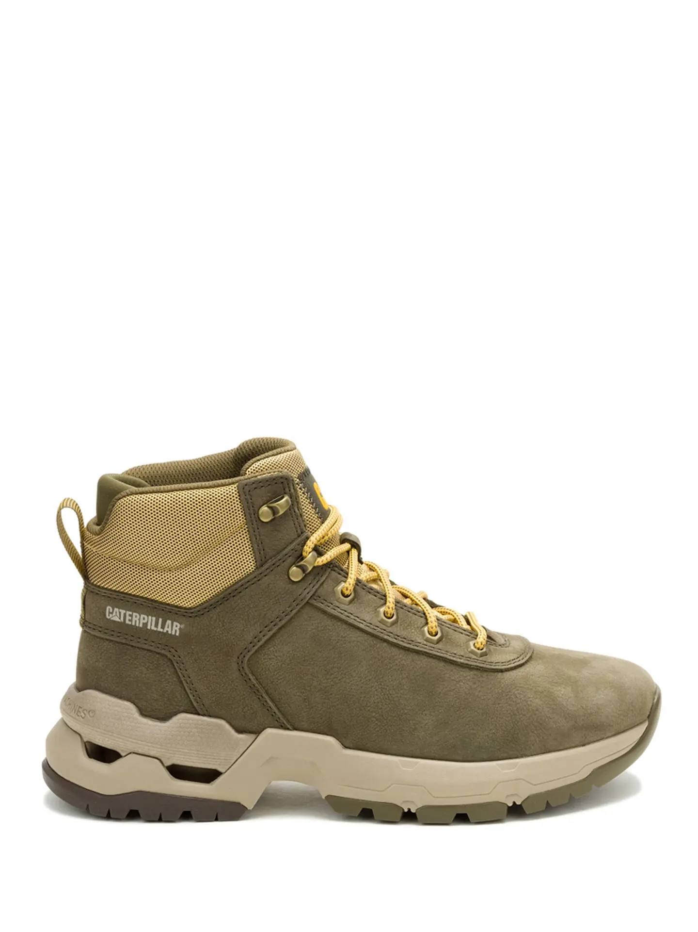 ZAPATILLA C/CAÑA CUERO HOMBRE SURGE HIKER OLIVA CAT 3