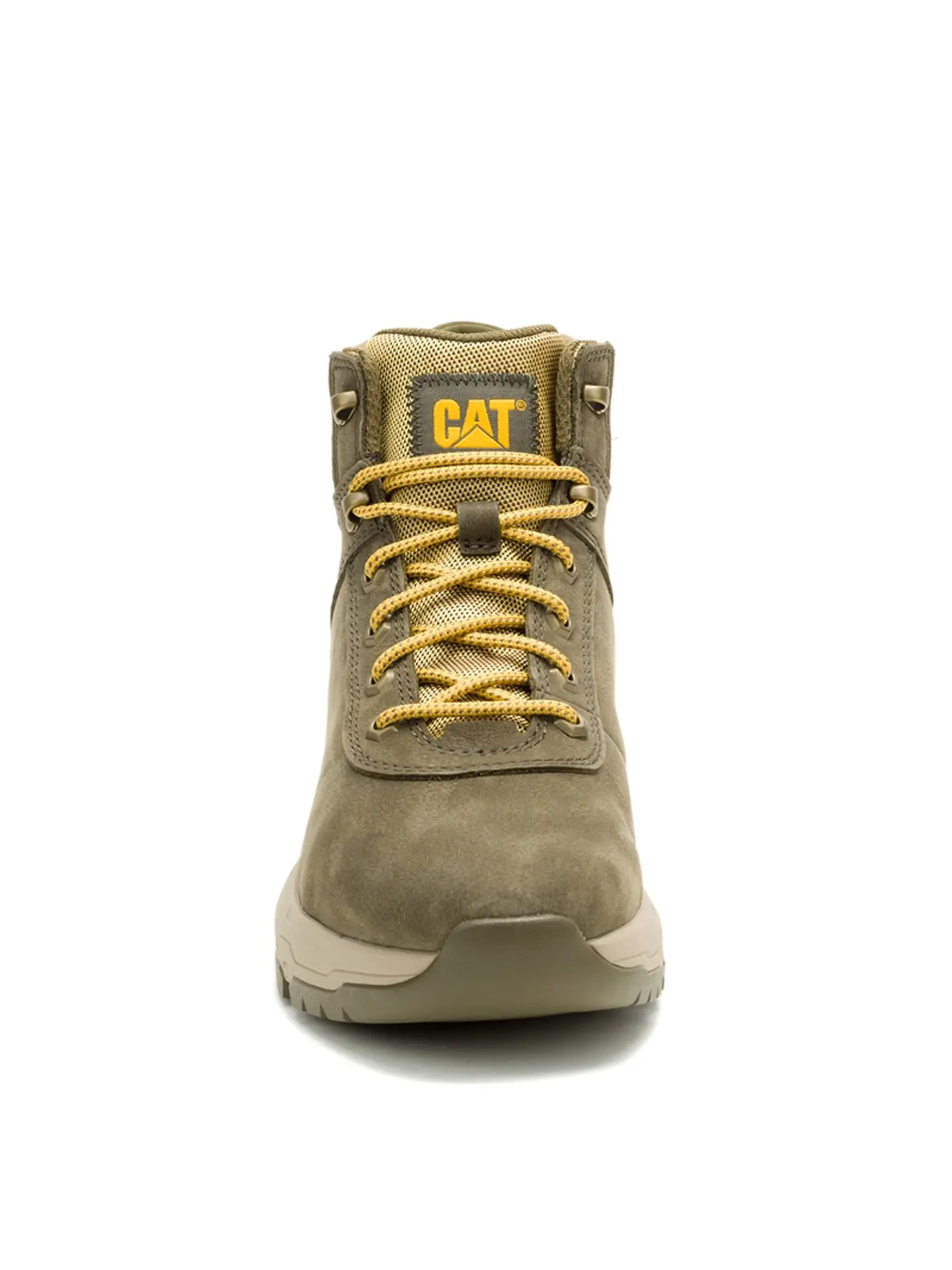 ZAPATILLA C/CAÑA CUERO HOMBRE SURGE HIKER OLIVA CAT 5