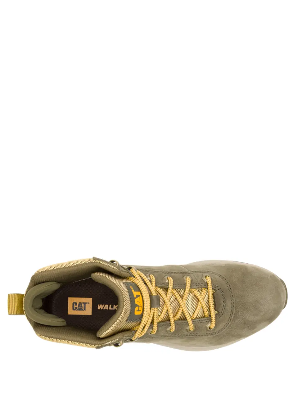 ZAPATILLA C/CAÑA CUERO HOMBRE SURGE HIKER OLIVA CAT 6