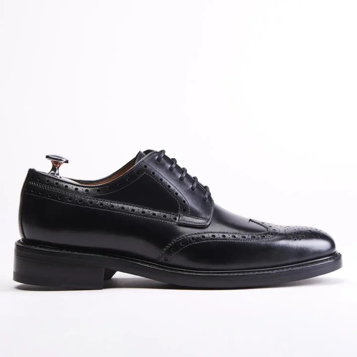ZAPATO - SUELA PUNTEADO - GUANTE - NEGRO 1