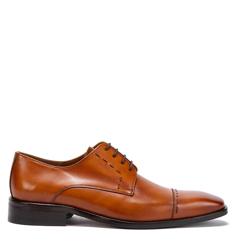 ZAPATO - SUELA PRESIDENT - GUANTE - BRANDY