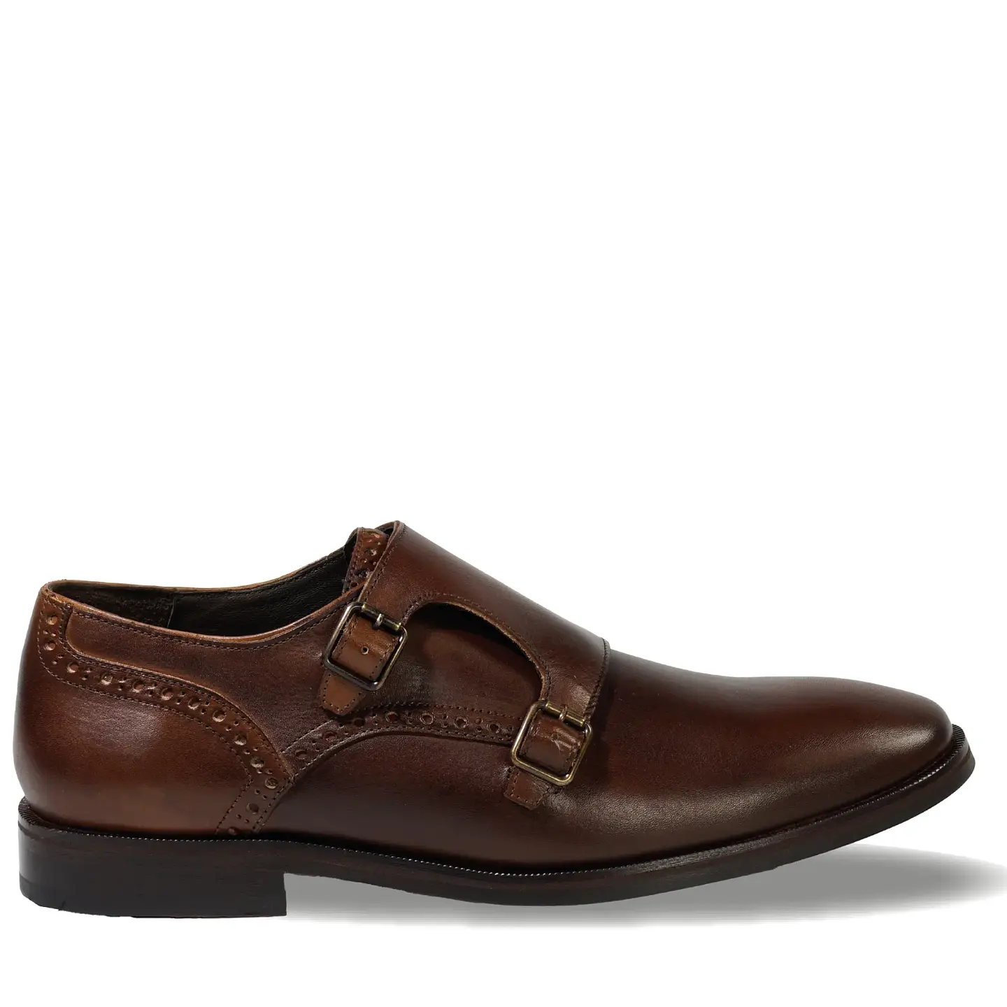 ZAPATO HOMBRE DE CUERO BOSFORO EN COLOR CAFE VÉROZ 1