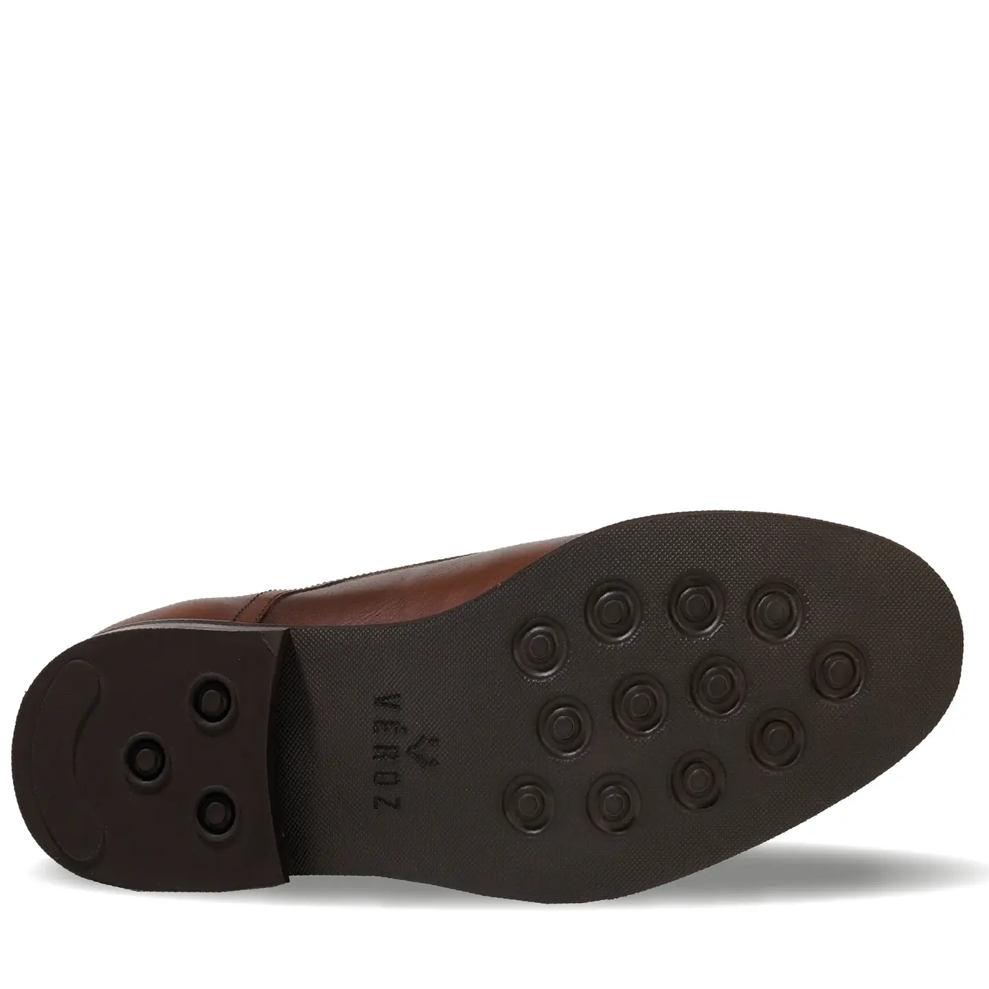 ZAPATO HOMBRE DE CUERO MANHATTAN EN COLOR CAFE VÉROZ 3