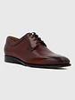 ZAPATO ITALIANO CUERO LETTO CAFE HUSH PUPPIES - Miniatura 4